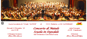 Invito Concerto Scuola in Ospedale - CAVOUR
