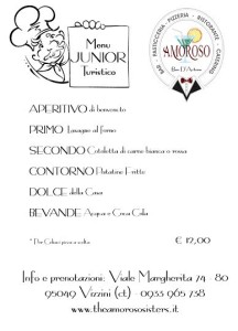 menu junior