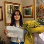 Alessia Zimbone 2 C, primo premio assoluto 100/100, categoria solisti pianoforte