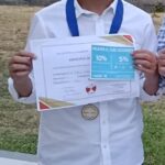 Samuele Fallico 1 D, primo premio 97/100 categoria solisti pianoforte